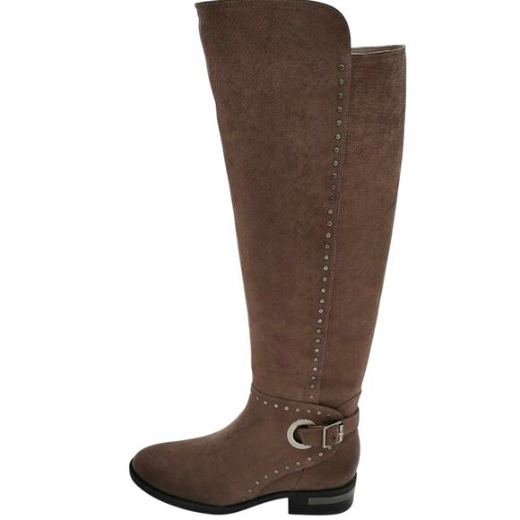 Vince Camuto Women's Poppidal Wide-Calf Stretch Riding Boots NEW Size 5 - Picture 1 of 10